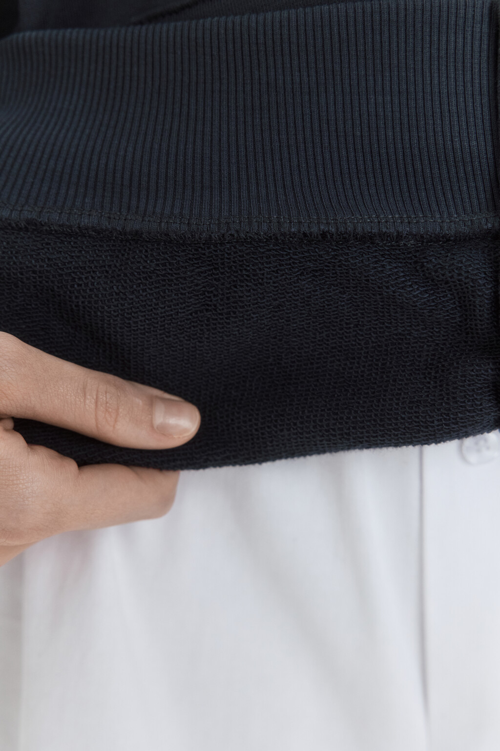 Худи-зипка унисекс с принтом и надписями - цвет серый - 8