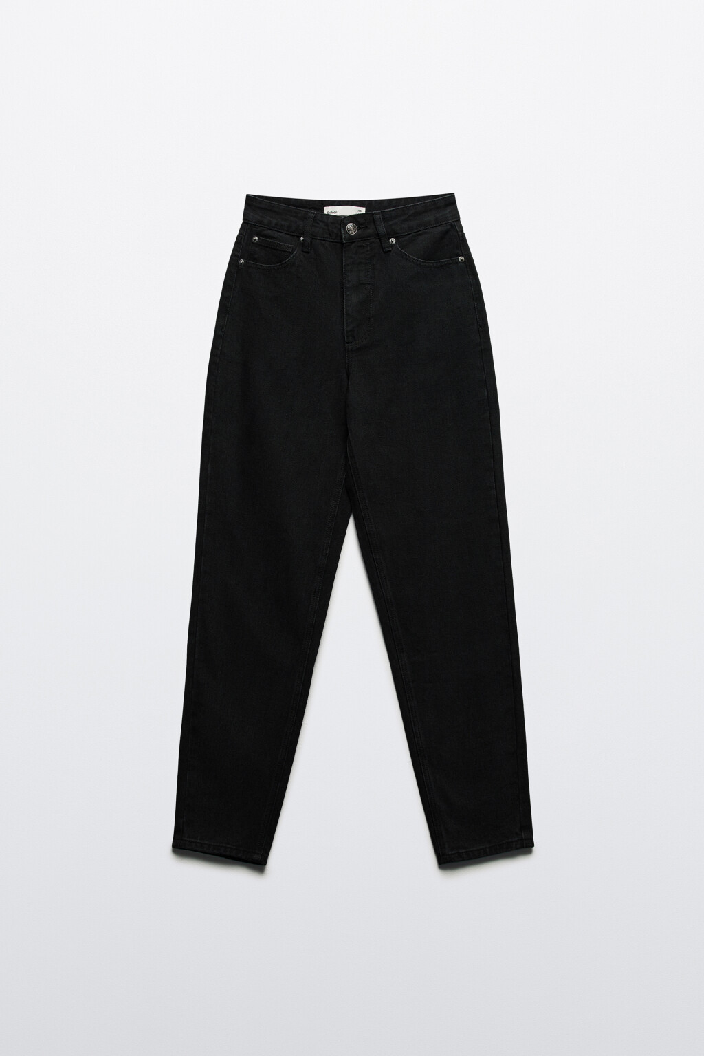 Джинсы mom fit с высокой посадкой - цвет черный - 8