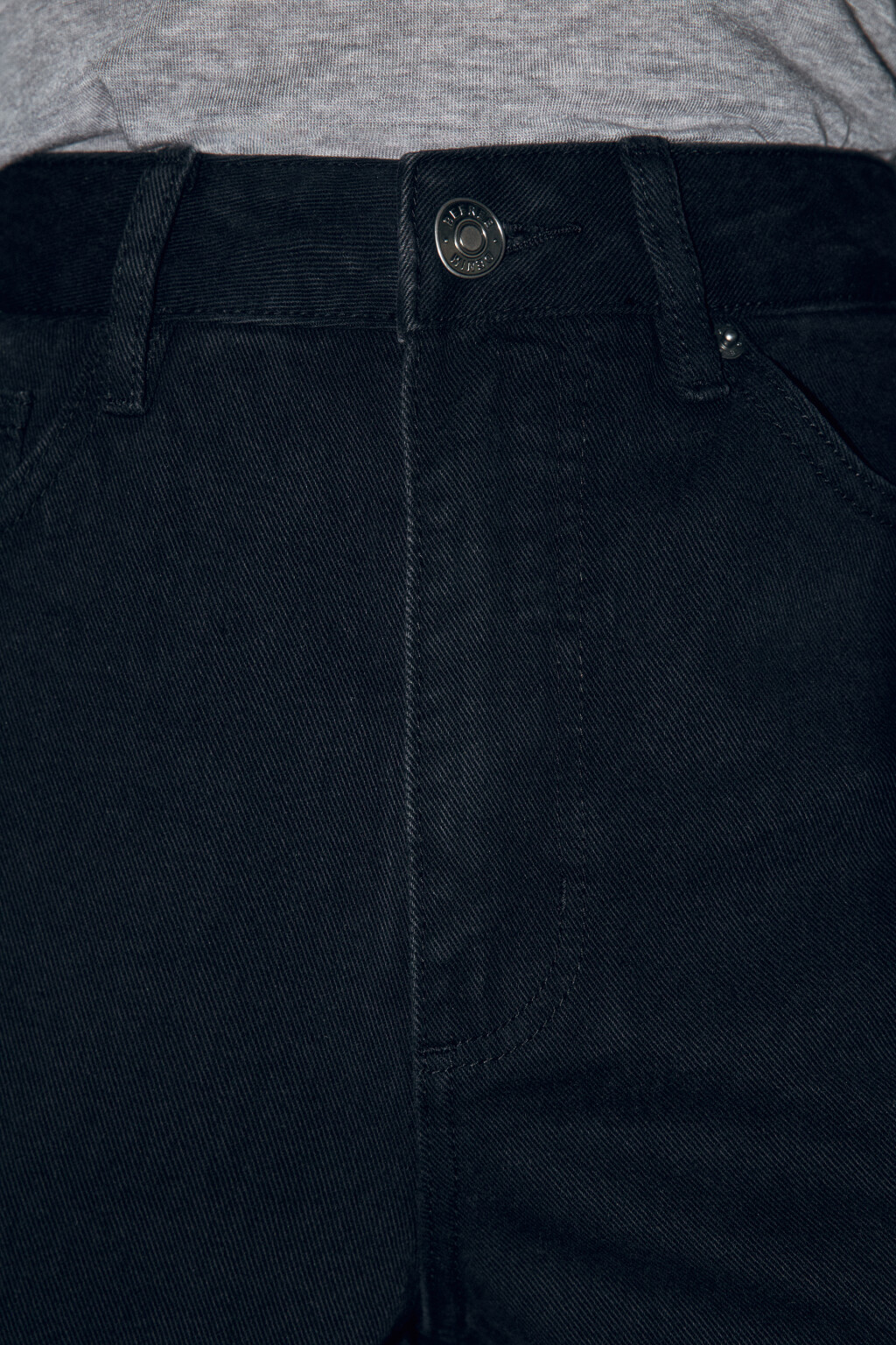 Джинсы mom fit с высокой посадкой - цвет черный - 6