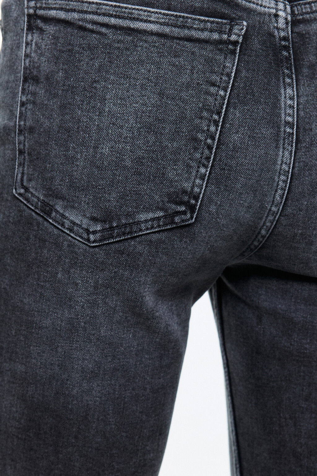 Джинсы skinny fit с высокой посадкой - цвет серый - 7