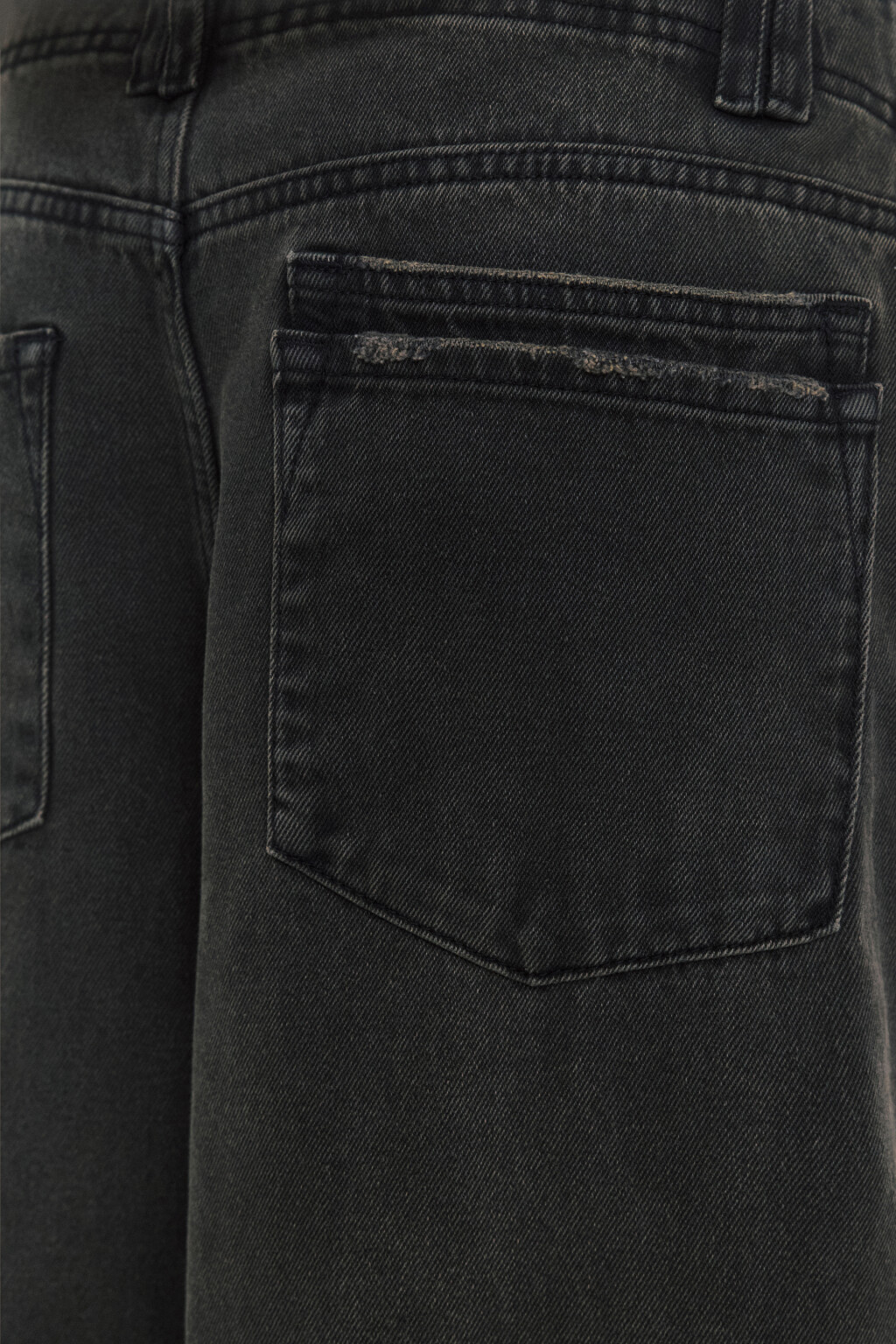 Джинсы baggy fit широкие со средней посадкой - цвет темный тинт - 8