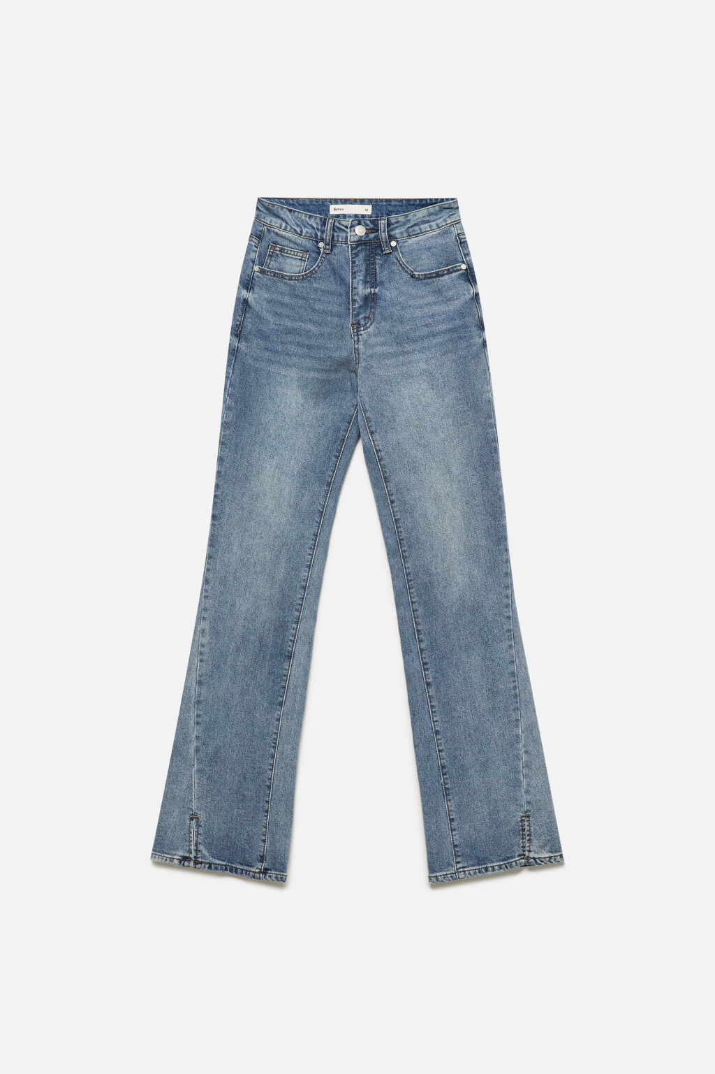 Джинсы bootcut со средней посадкой - цвет голубой - 8