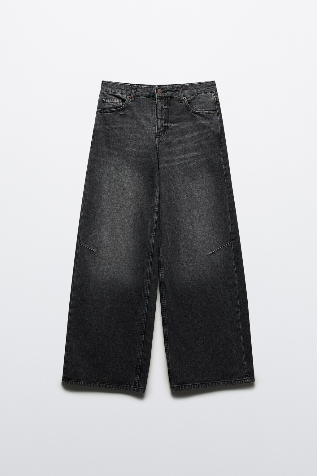 Джинсы baggy fit с низкой посадкой - цвет серый - 8