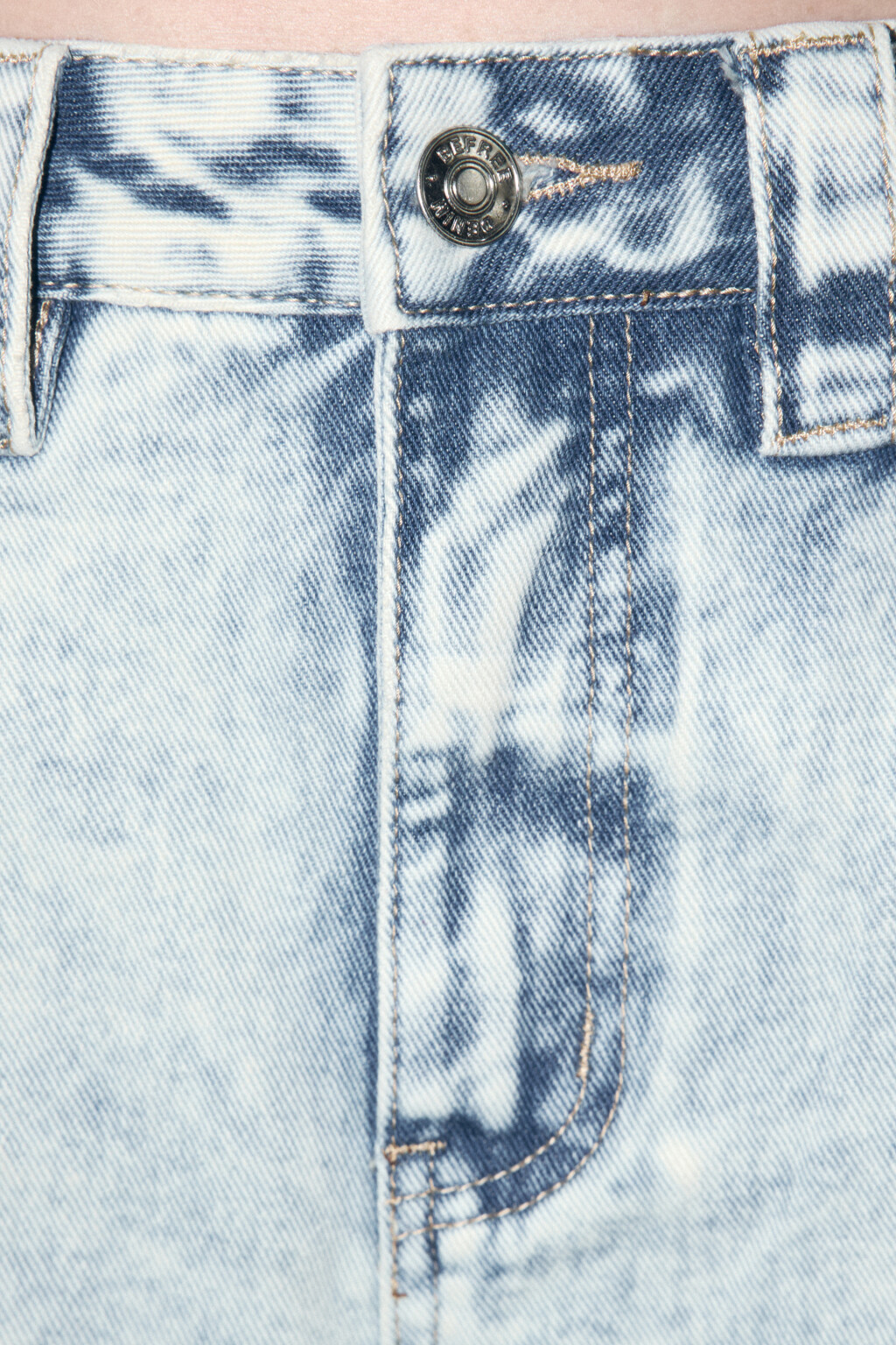 Джинсы barrel fit со средней посадкой - цвет синий - 6