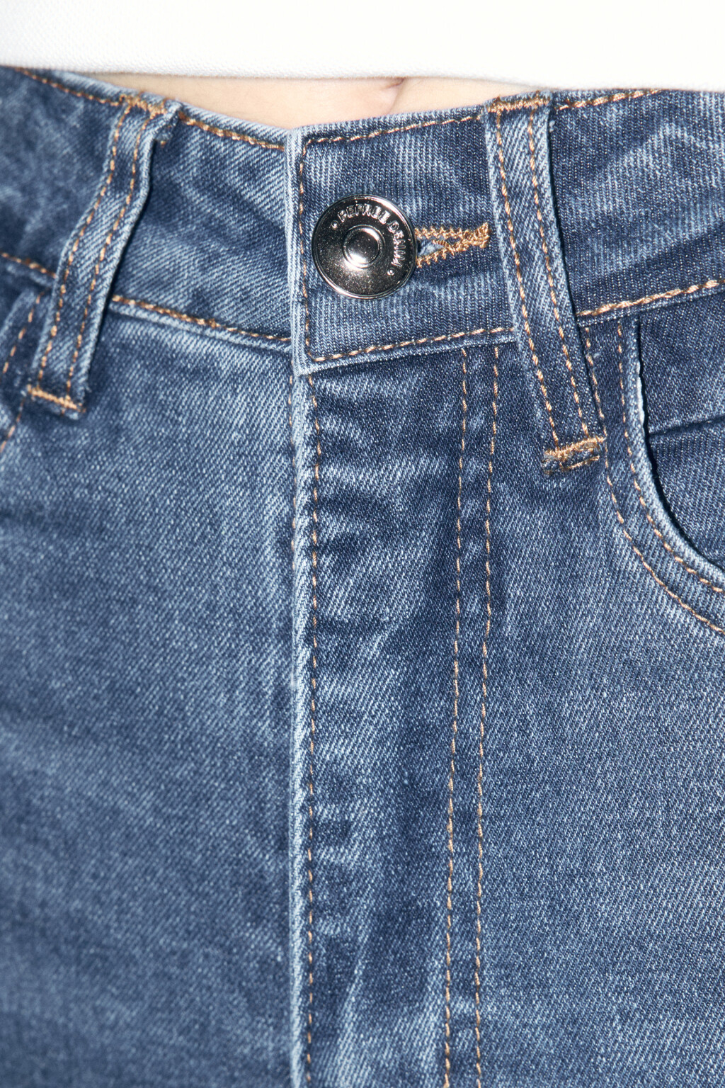 Джинсы flare расклешенные с разрезами - цвет голубой - 6