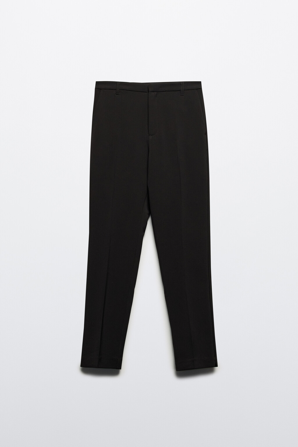 Брюки облегающие с высокой посадкой - цвет черный - 8