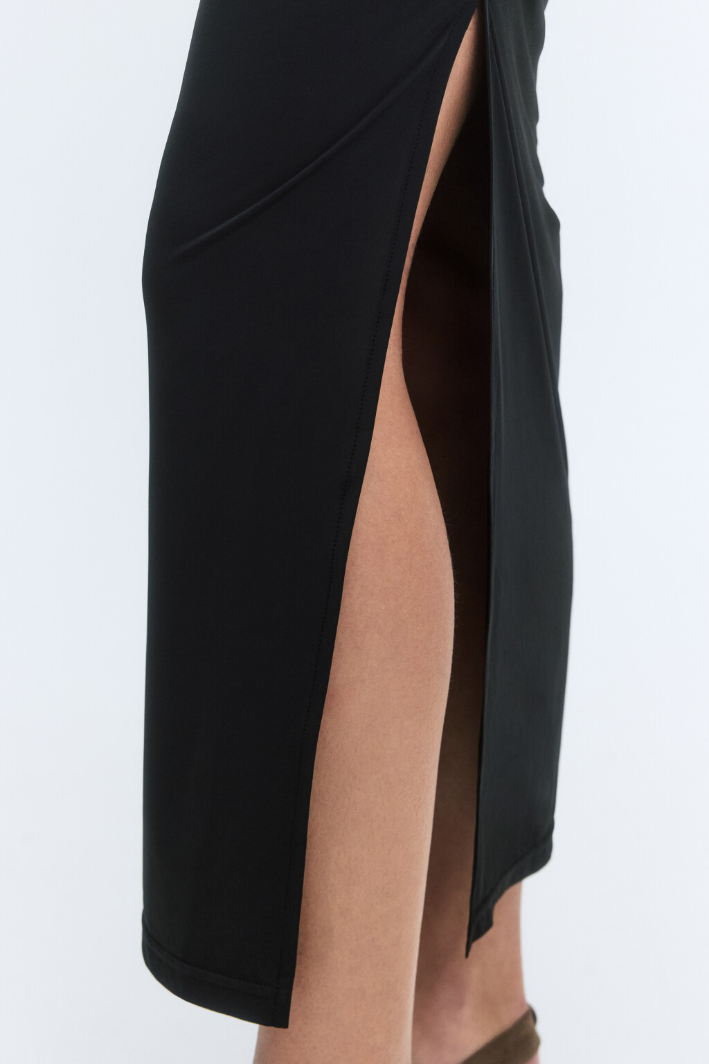 платье женское - цвет черный - 7