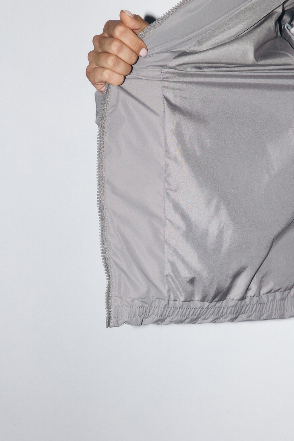 Куртка стеганая утепленная с капюшоном - цвет зеленый - 8