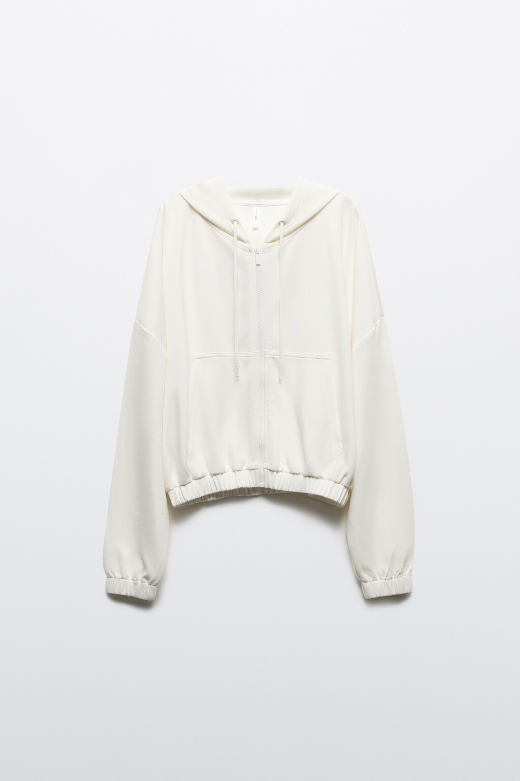 Худи oversize спортивная с капюшоном - цвет ванильный - 9