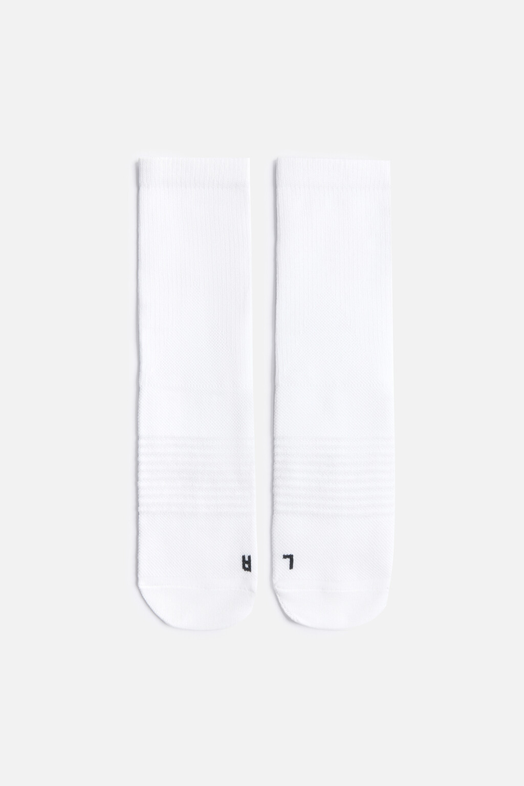Набор носков спортивных (2 пары) - цвет белый - 1