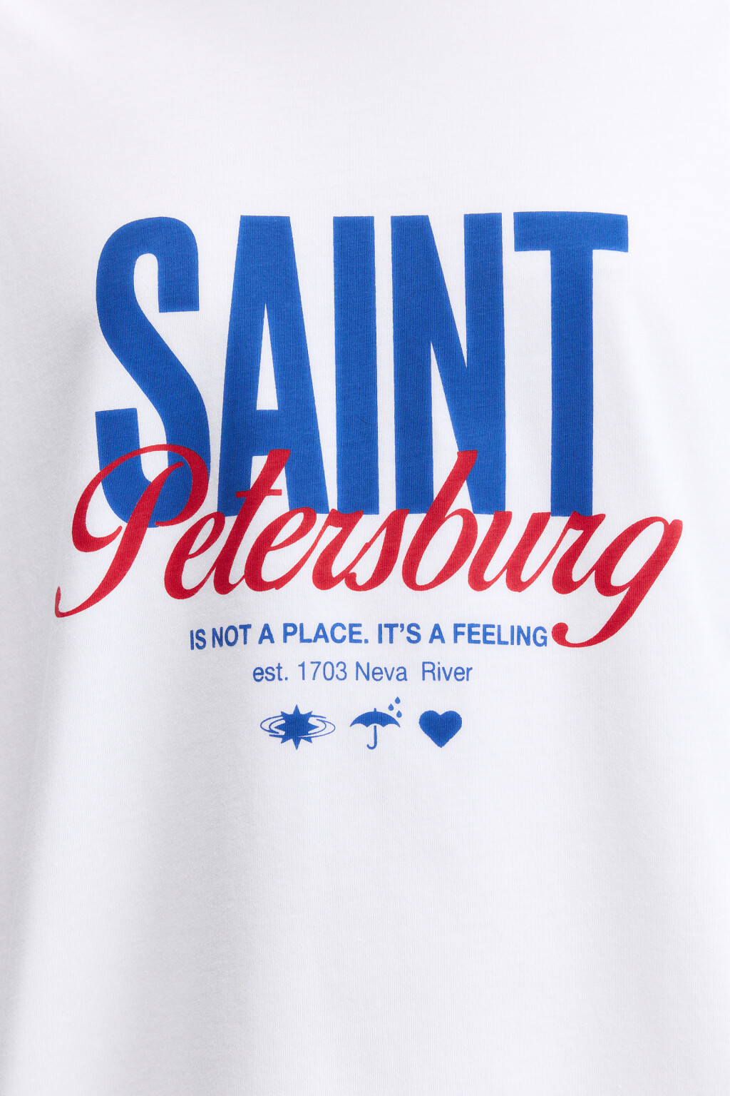 Футболка свободная хлопковая с надписью - цвет белый - 8