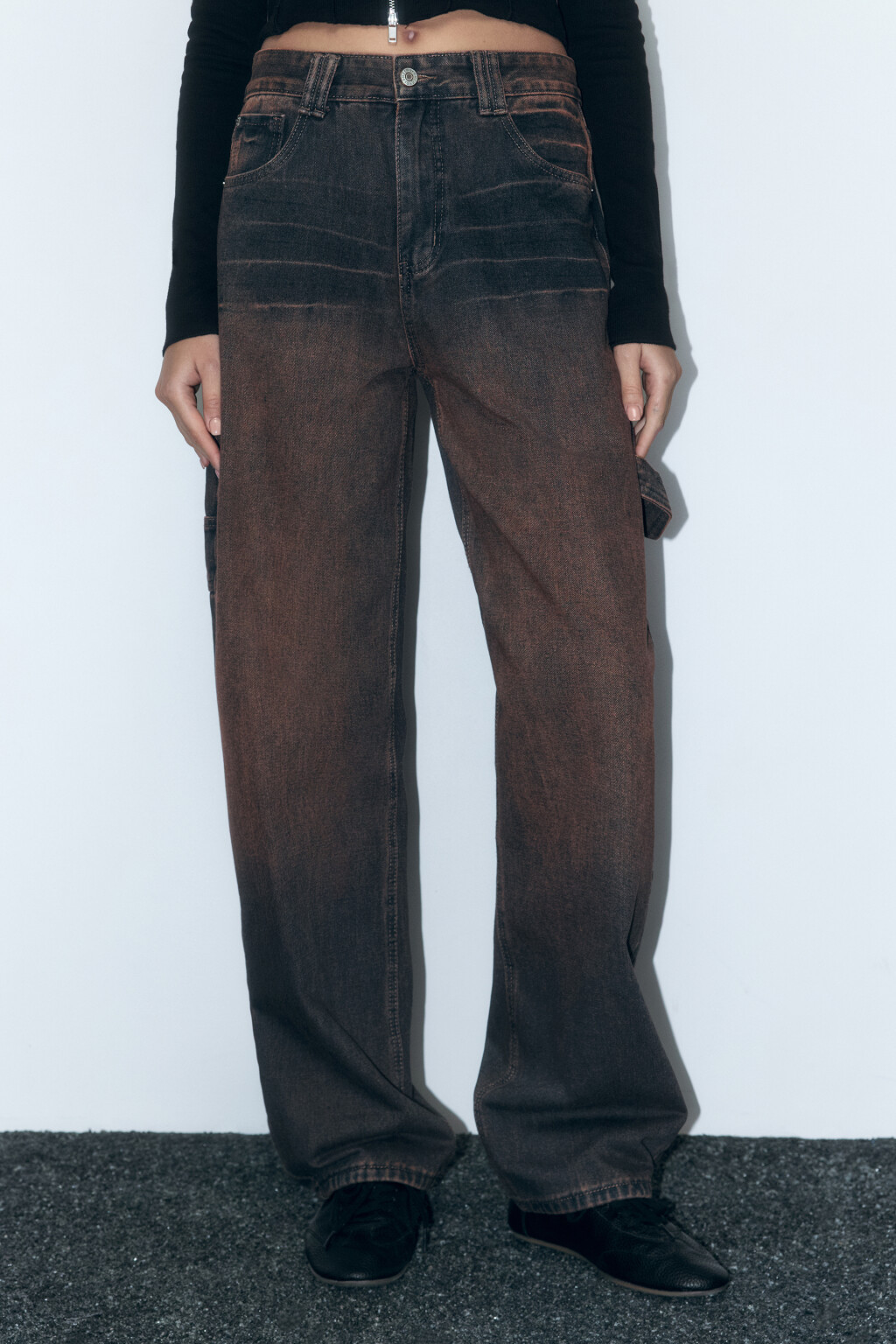 Джинсы carpenter fit со средней посадкой - цвет голубой - 3