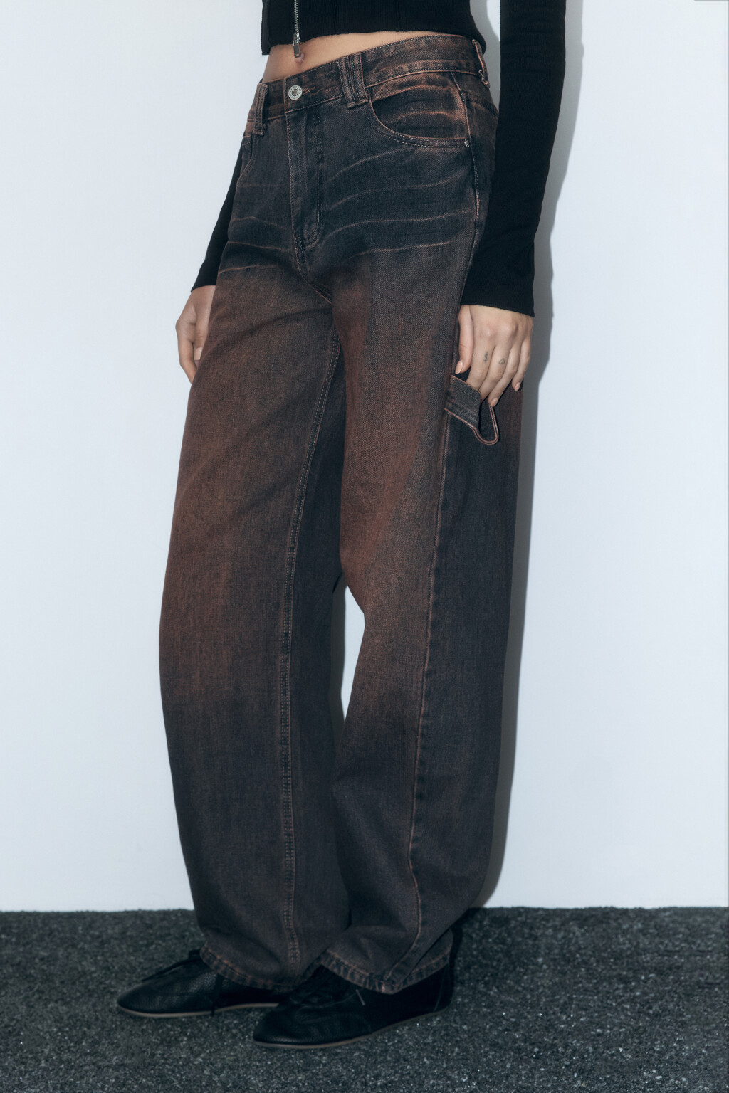 Джинсы carpenter fit со средней посадкой - цвет голубой - 4