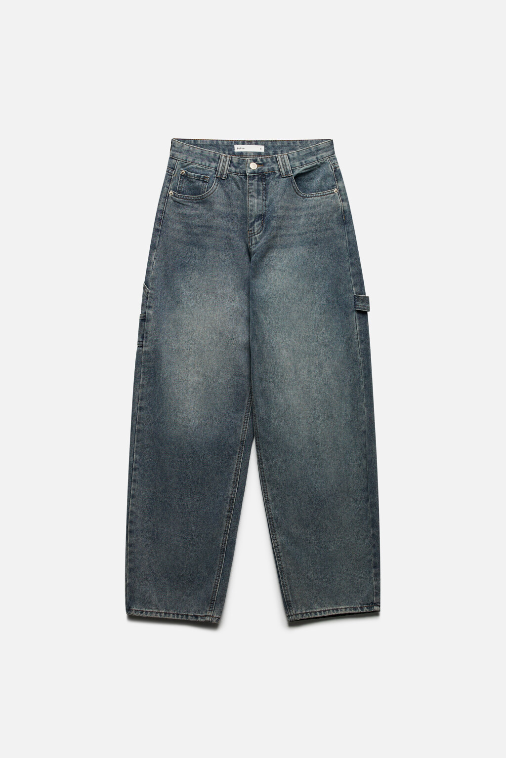 Джинсы carpenter fit со средней посадкой - цвет бордовый - 8