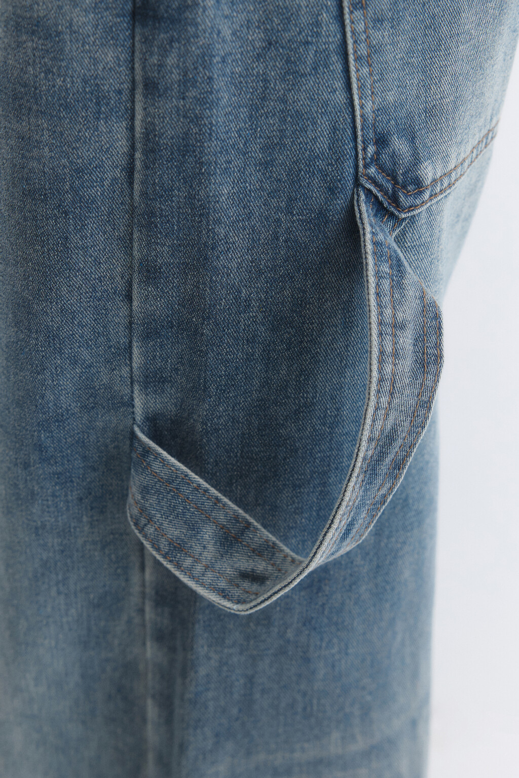 Джинсы carpenter fit со средней посадкой - цвет бордовый - 7