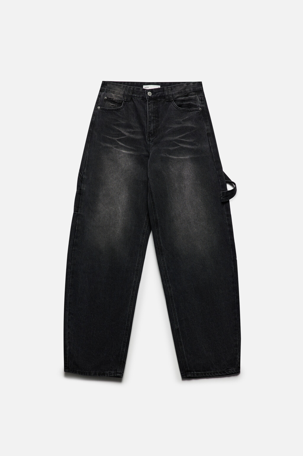 Джинсы carpenter fit со средней посадкой - цвет черный - 8