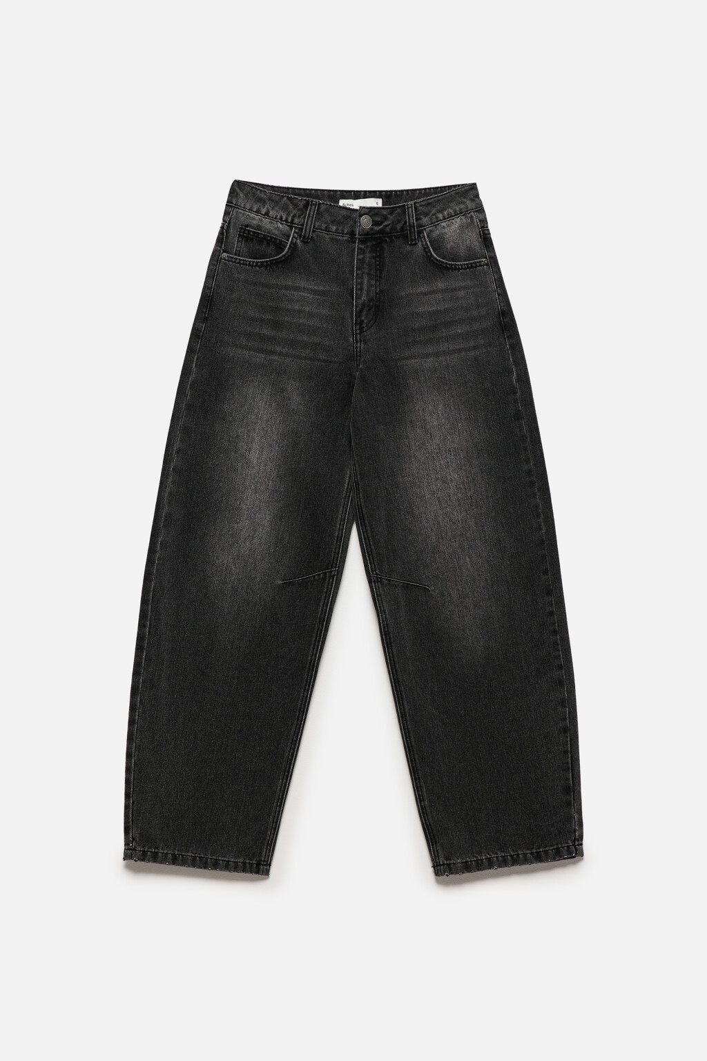 Джинсы baggy fit с низкой посадкой - цвет серый - 8