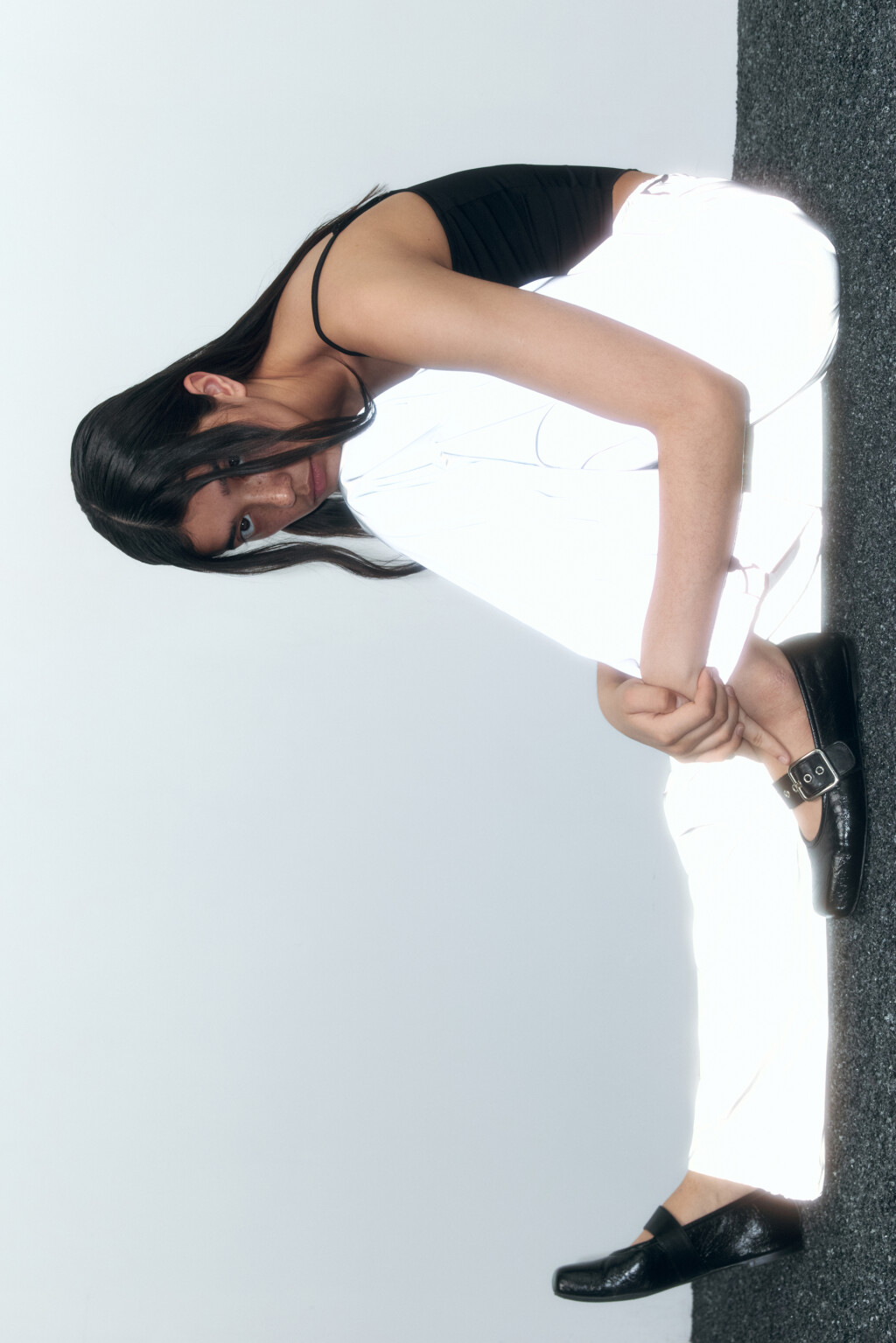 Брюки-парашюты со светоотражающим эффектом - цвет серый - 2