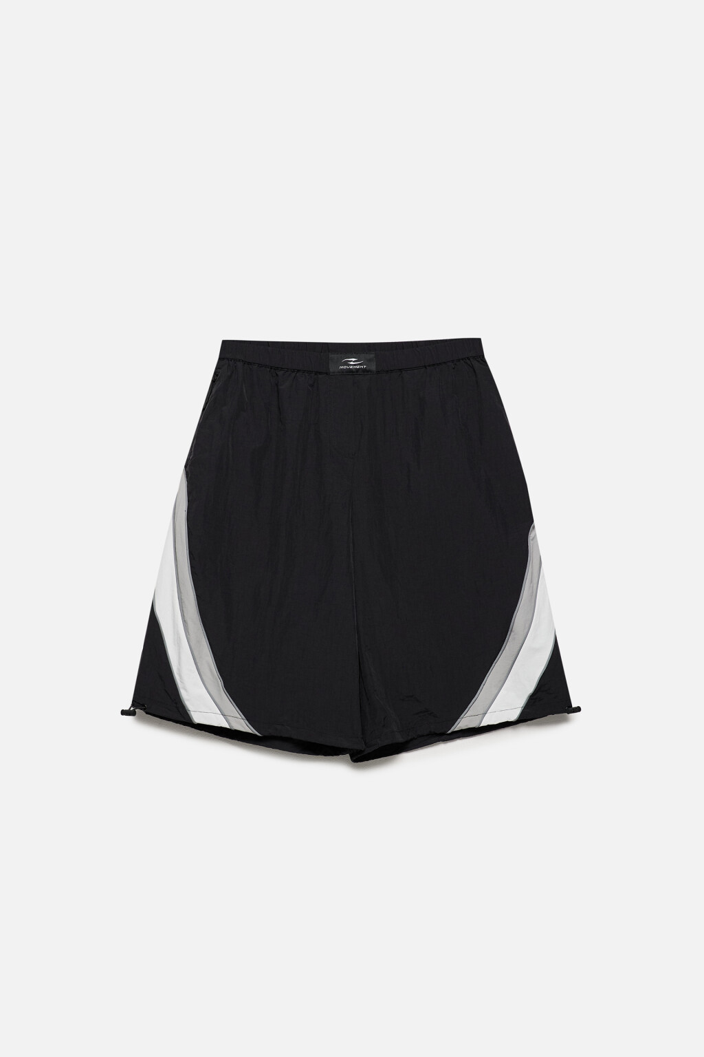 Шорты спортивные широкие на низкой посадке - цвет черный - 9