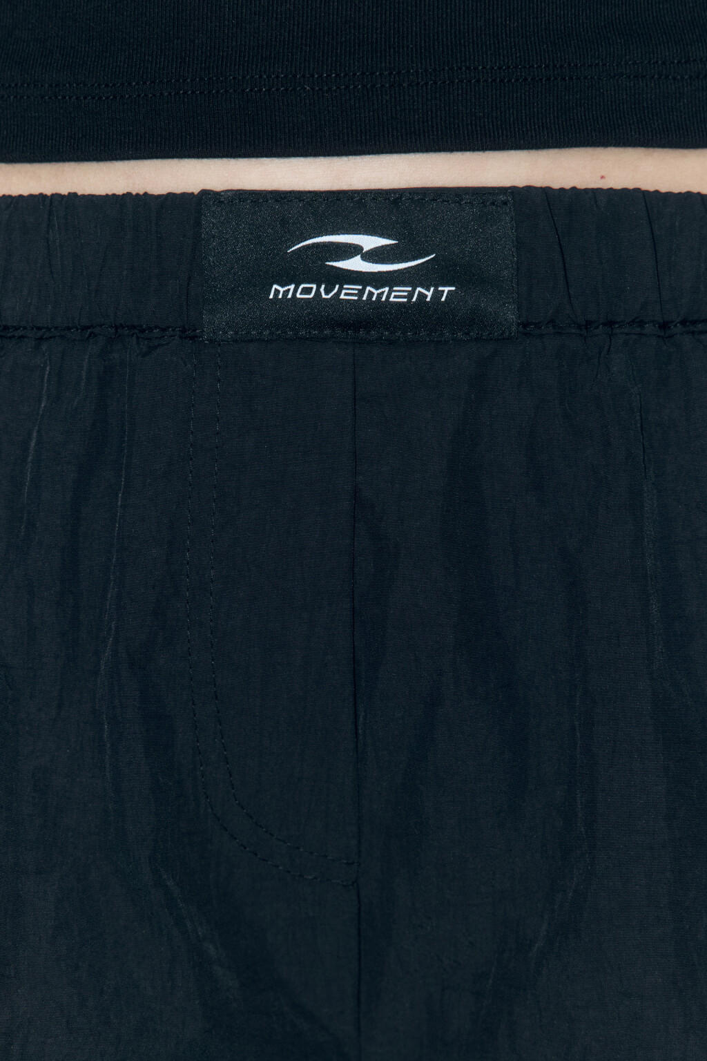 Шорты спортивные широкие на низкой посадке - цвет черный - 6