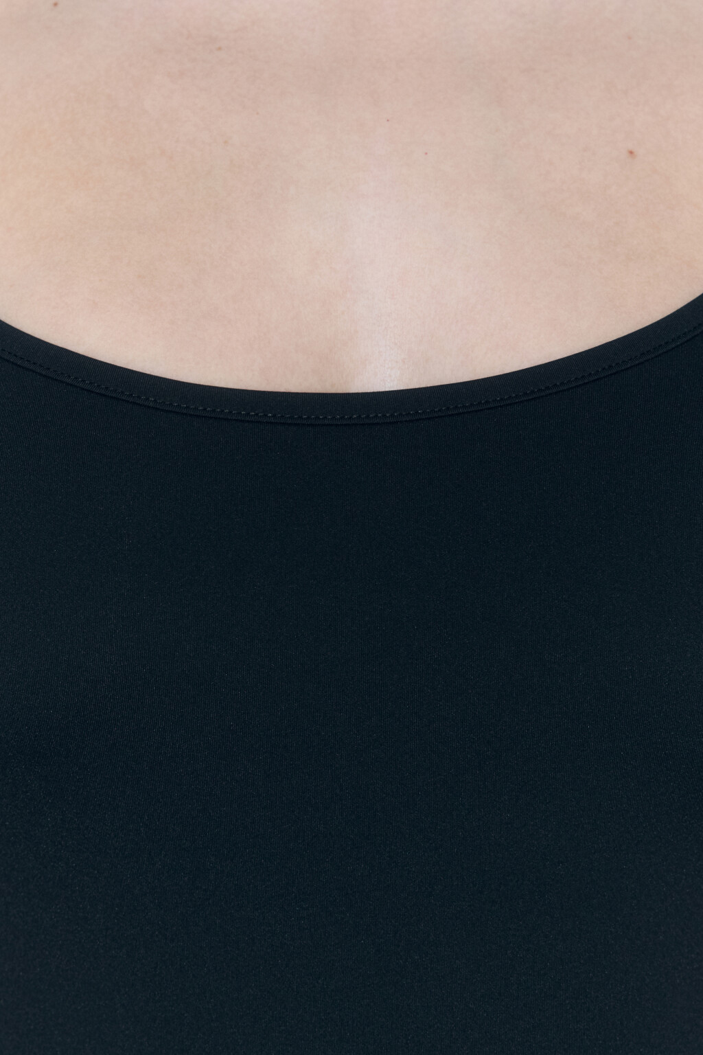 Платье миди облегающее на тонких бретельках - цвет черный - 5