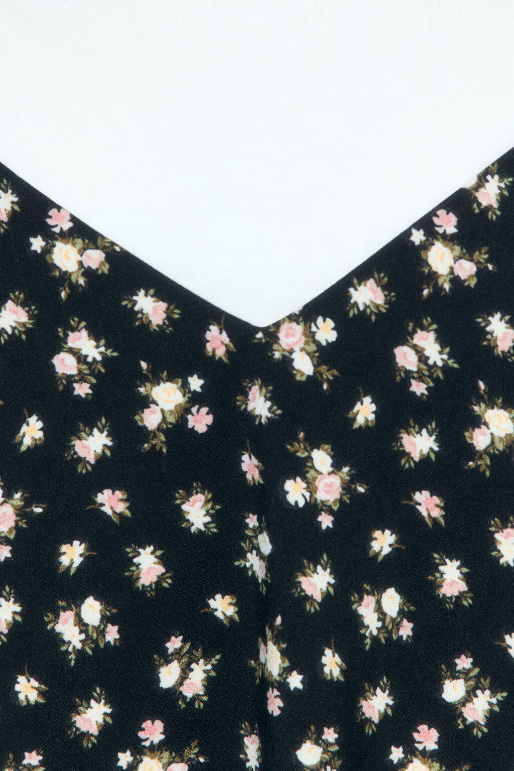 Платье-футболка с сарафаном на бретельках - цвет черный - 6