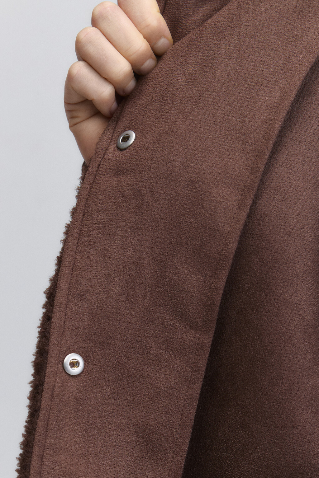 Куртка-бомбер oversize из искусственного меха - цвет мультиколор - 9