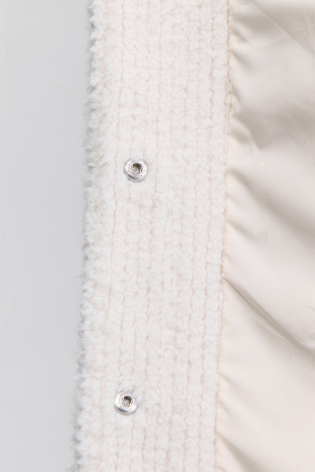 Куртка-рубашка из искусственного меха с принтом - цвет бежевый - 9