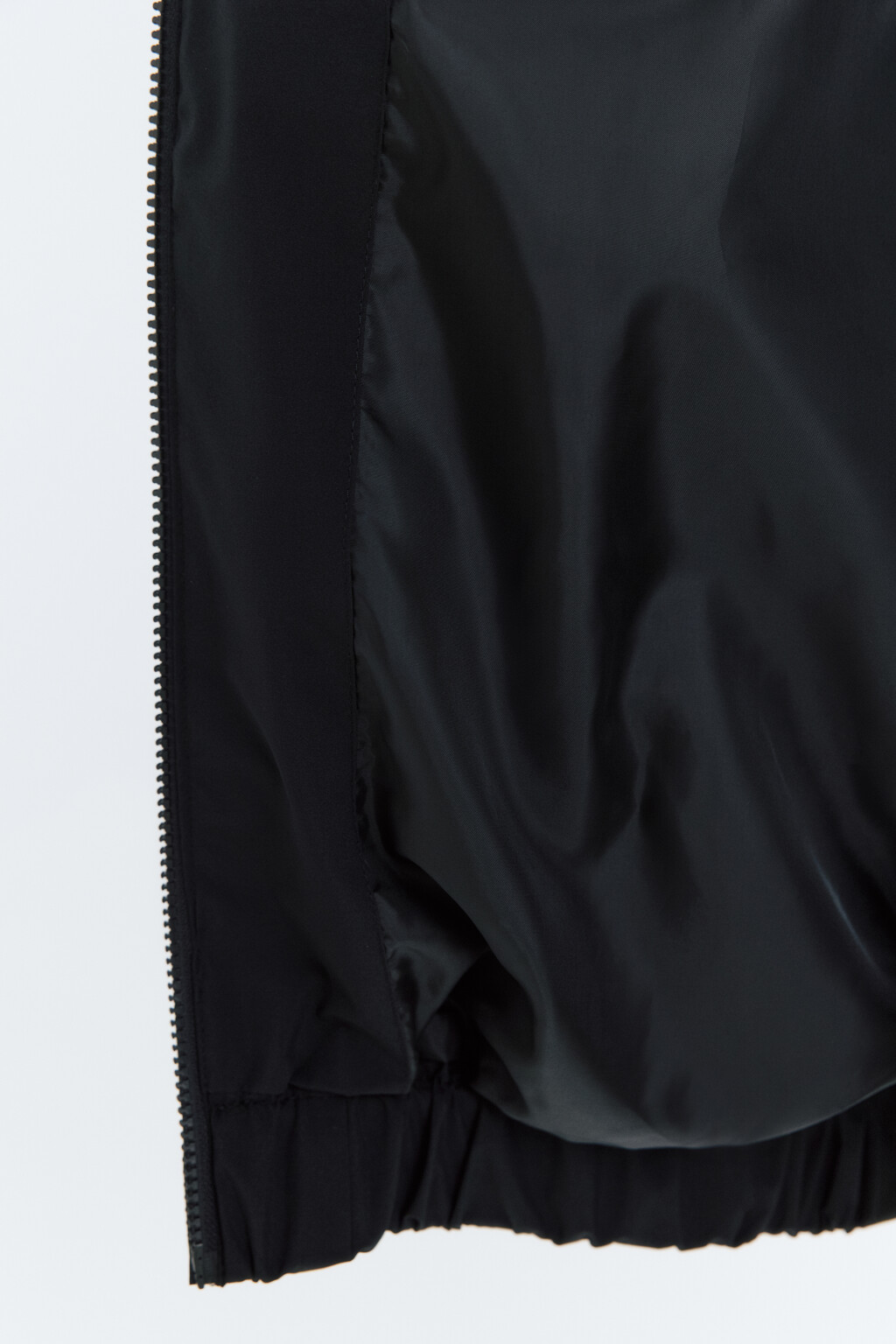 Куртка-олимпийка на молнии с воротником-стойкой - цвет черный - 9