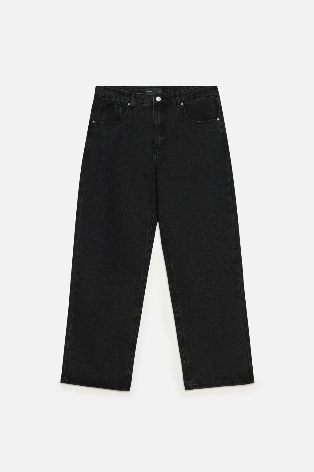 Джинсы прямые классические - цвет серый - 9