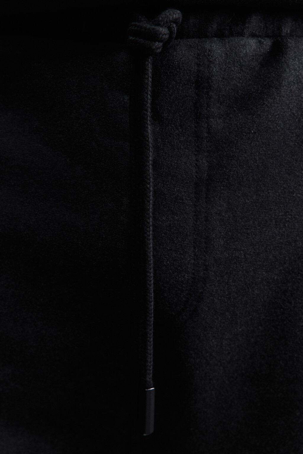 Шорты из футера с вареным эффектом - цвет черный - 6
