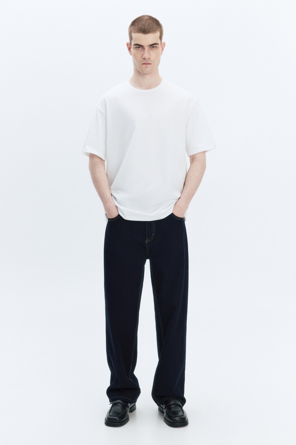 Футболка хлопковая с принтом - цвет белый - 5