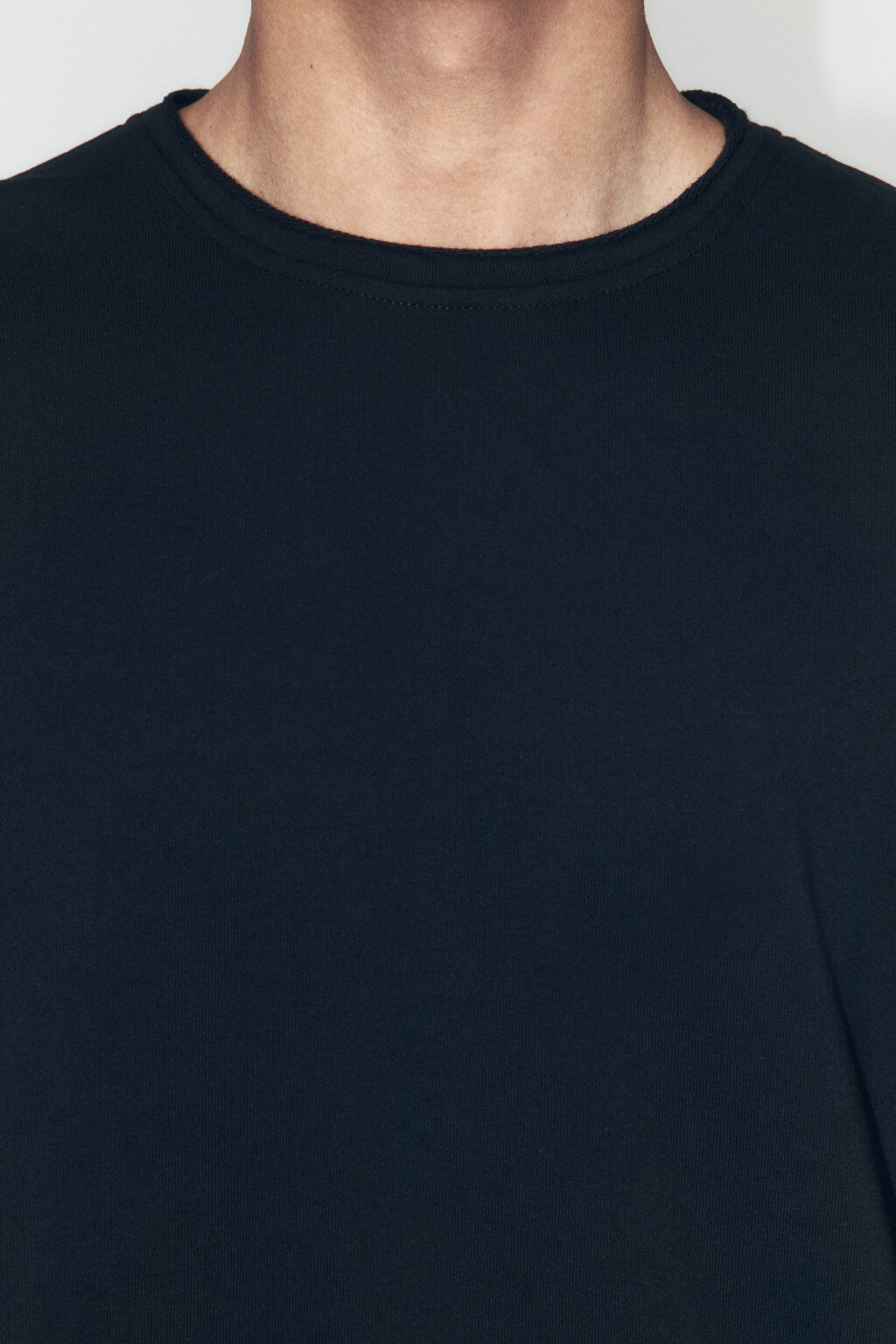 Лонгслив oversize с вареным эффектом - цвет черный - 6