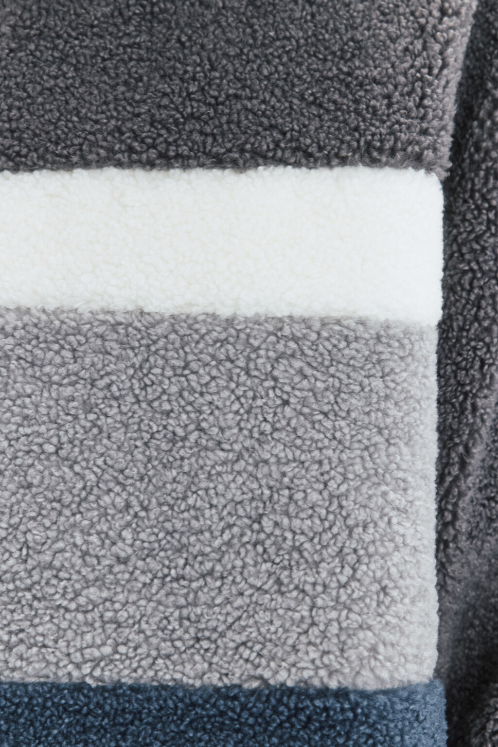 Толстовка half-zip флисовая с воротником-стойкой - цвет серый - 8