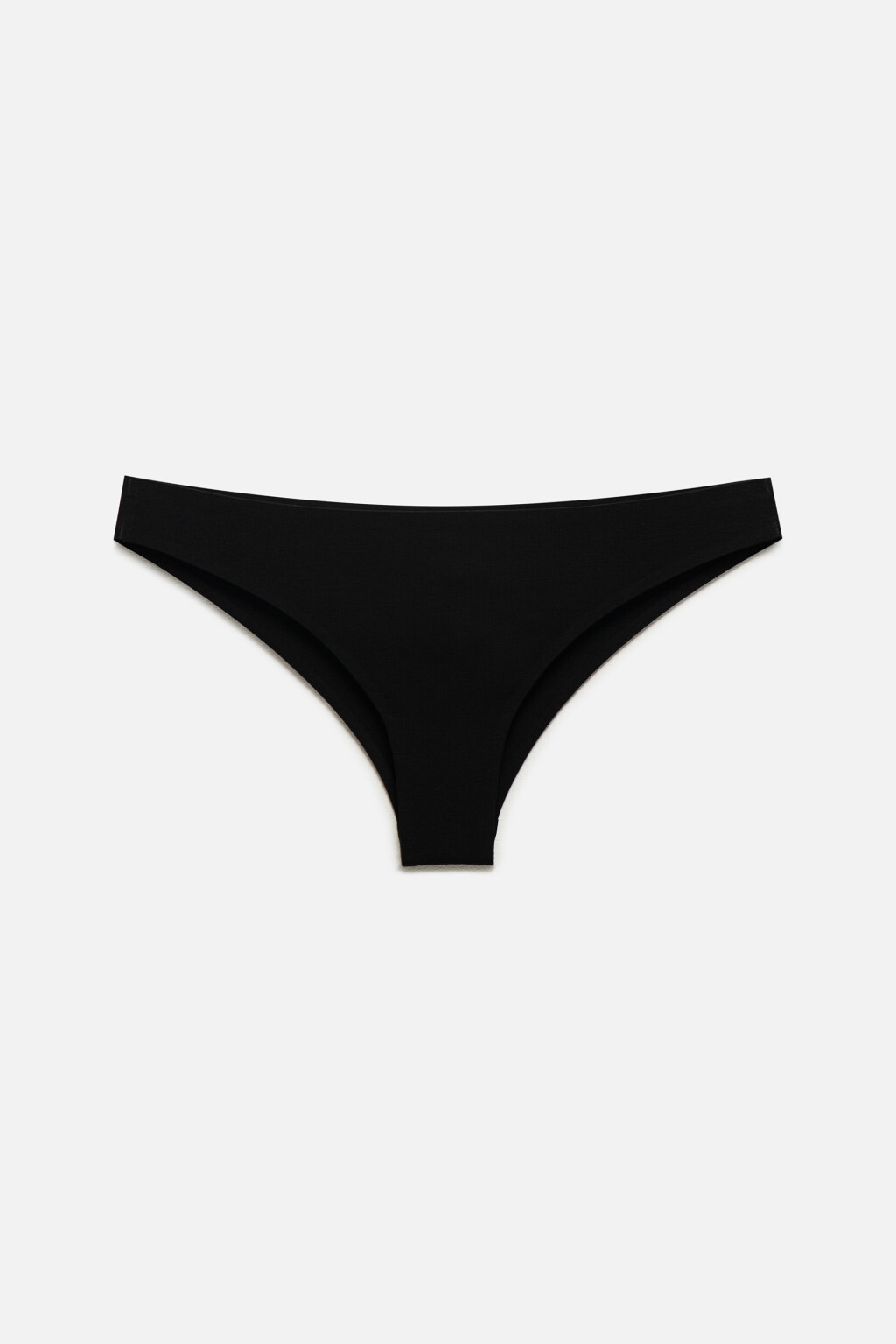 Трусы-слипы вискозные со средней посадкой - цвет черный - 5