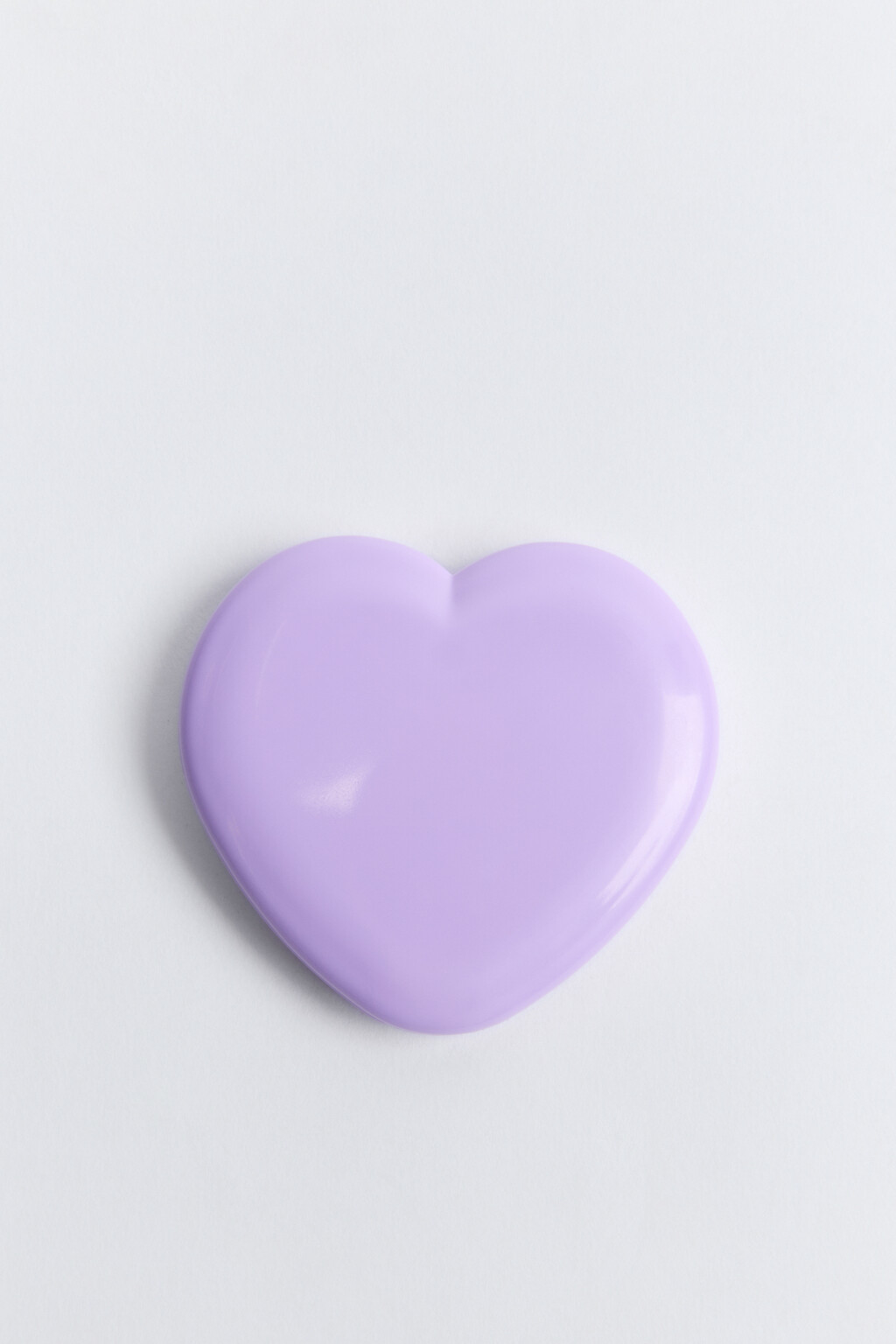 Зеркало складное в виде сердечка - цвет мультиколор - 1