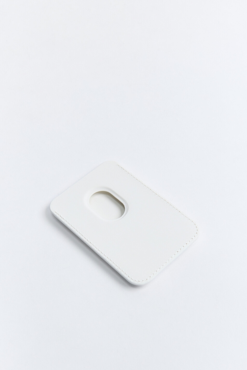 Картхолдер магнитный на телефон - цвет белый - 2