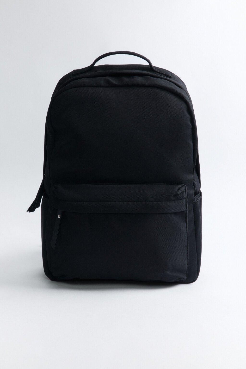 Рюкзак текстильный среднего объема - цвет черный - 1