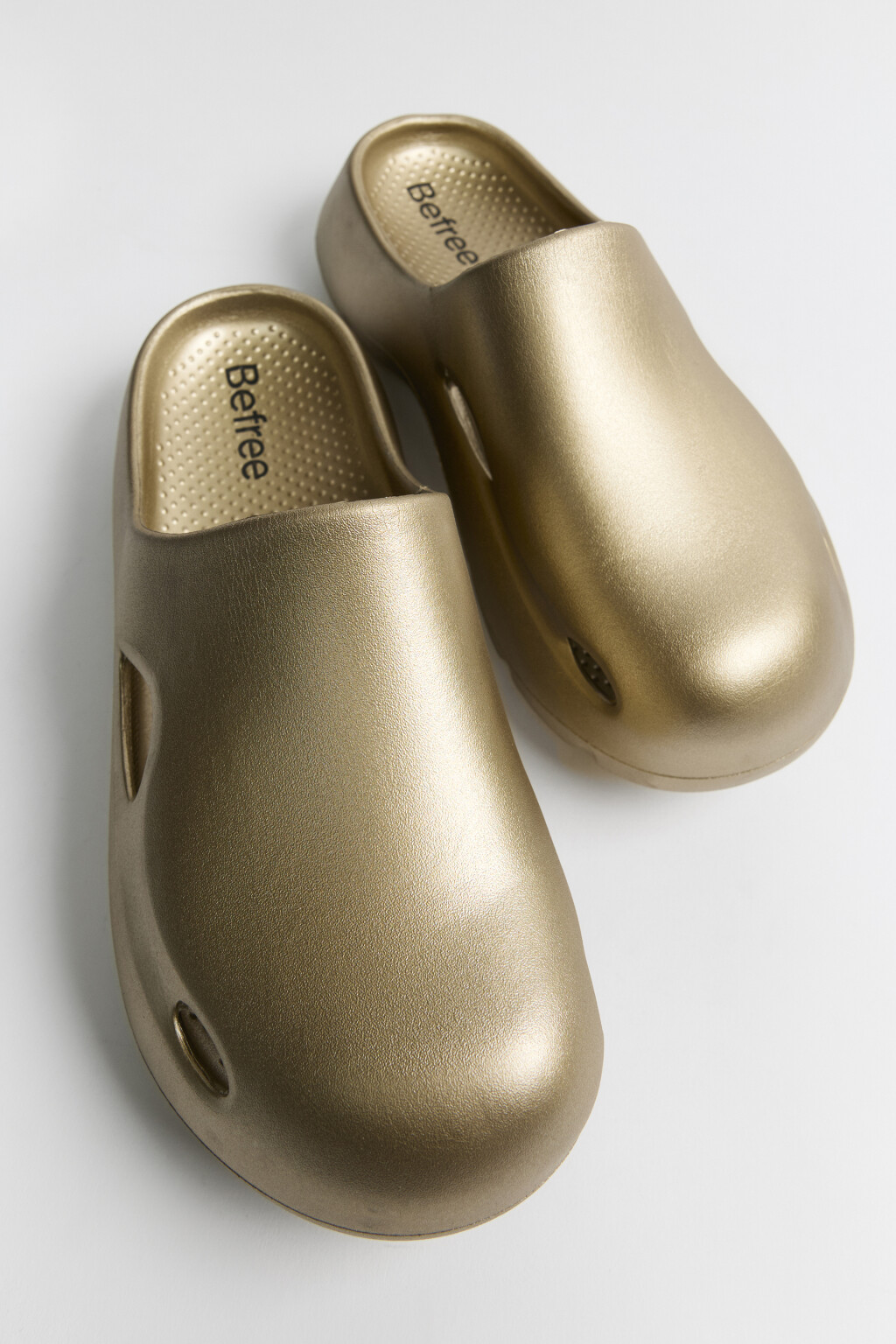 Сабо закрытые на высокой платформе - цвет черный - 5