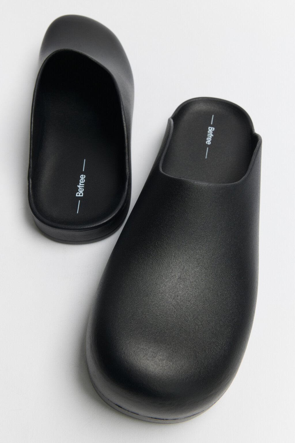 Сабо унисекс закрытые - цвет черный - 7