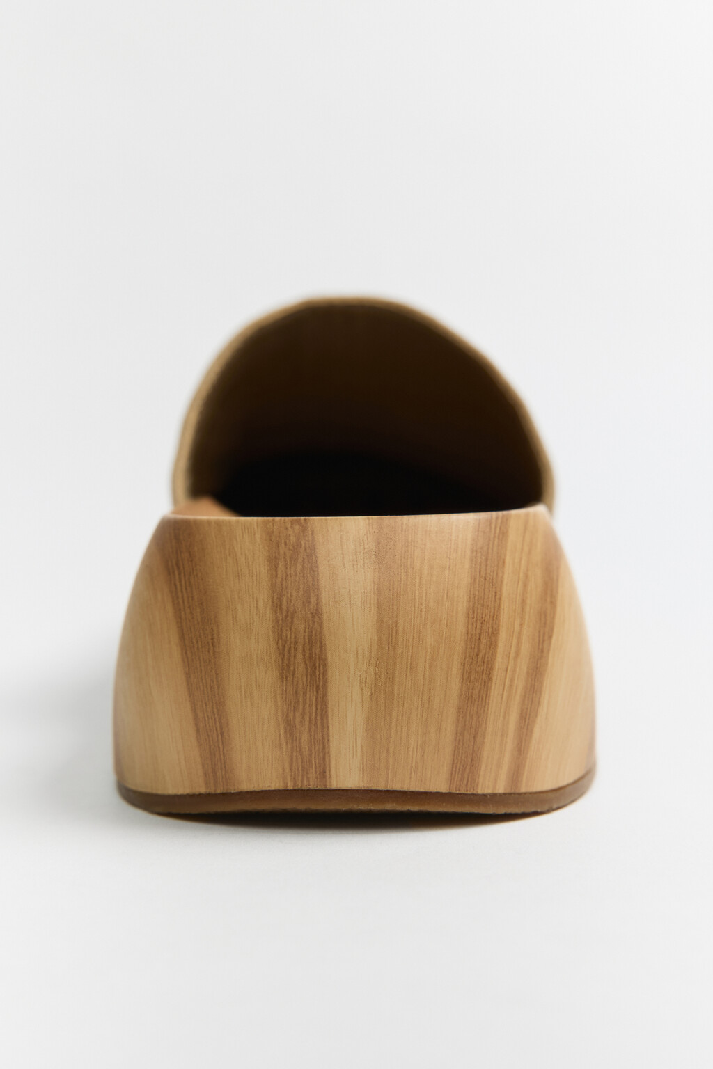 Сабо-клоги на платформе с заклепками - цвет бежевый - 6