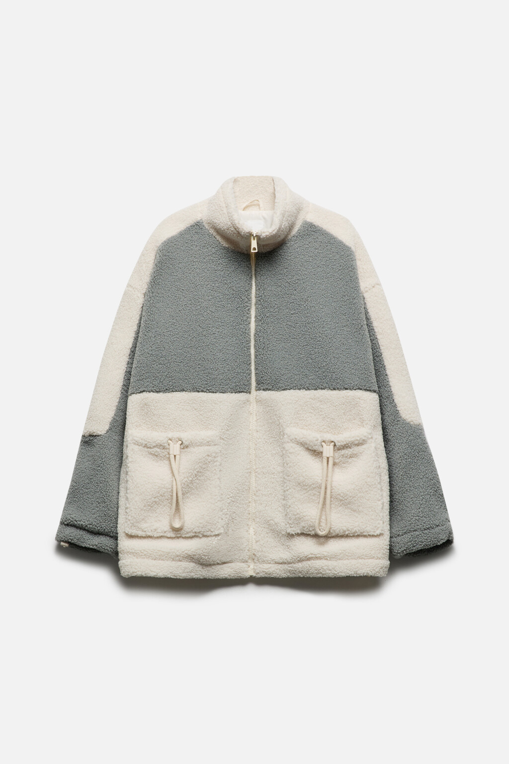 Куртка-бомбер из искусственного меха - цвет мультиколор - 9