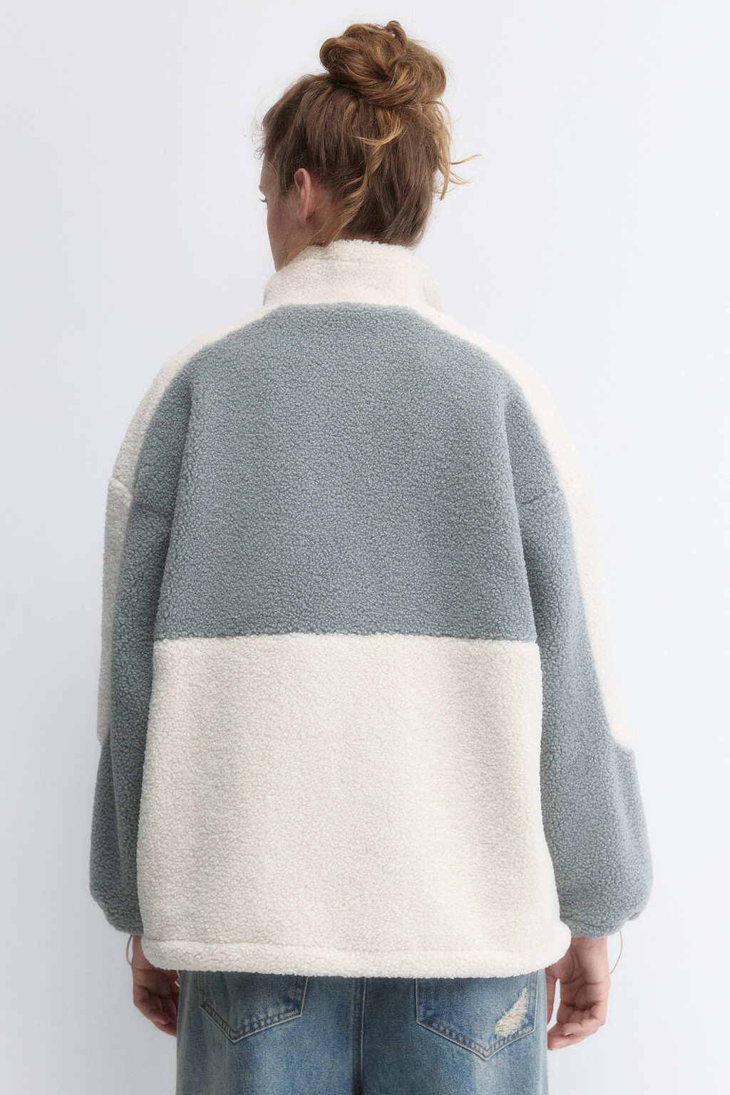 Куртка-бомбер из искусственного меха - цвет мультиколор - 5