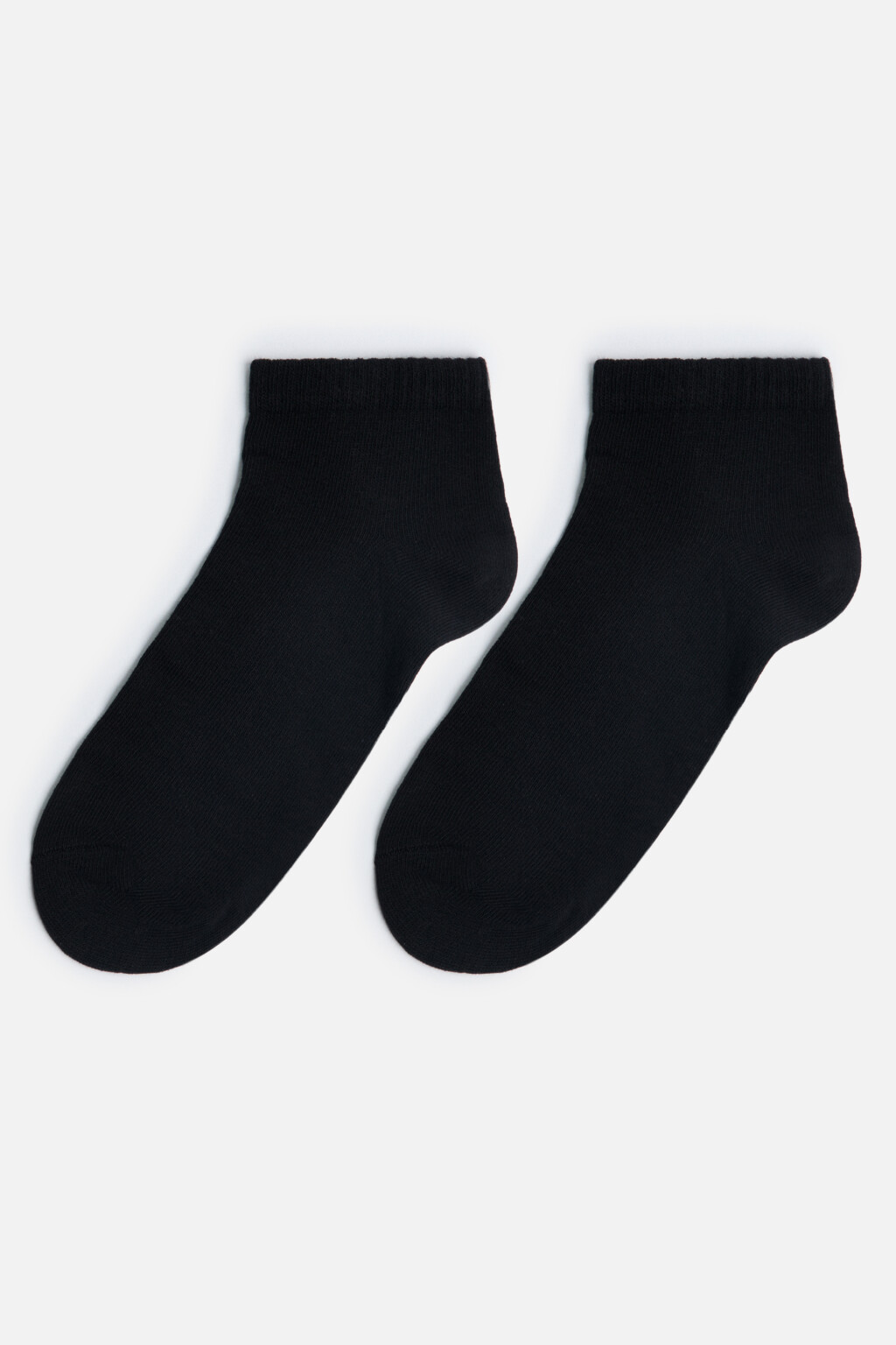 Носки короткие базовые - цвет черный - 1