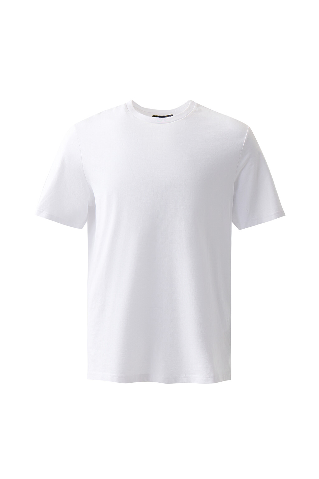 Футболка хлопковая базовая - цвет белый - 7