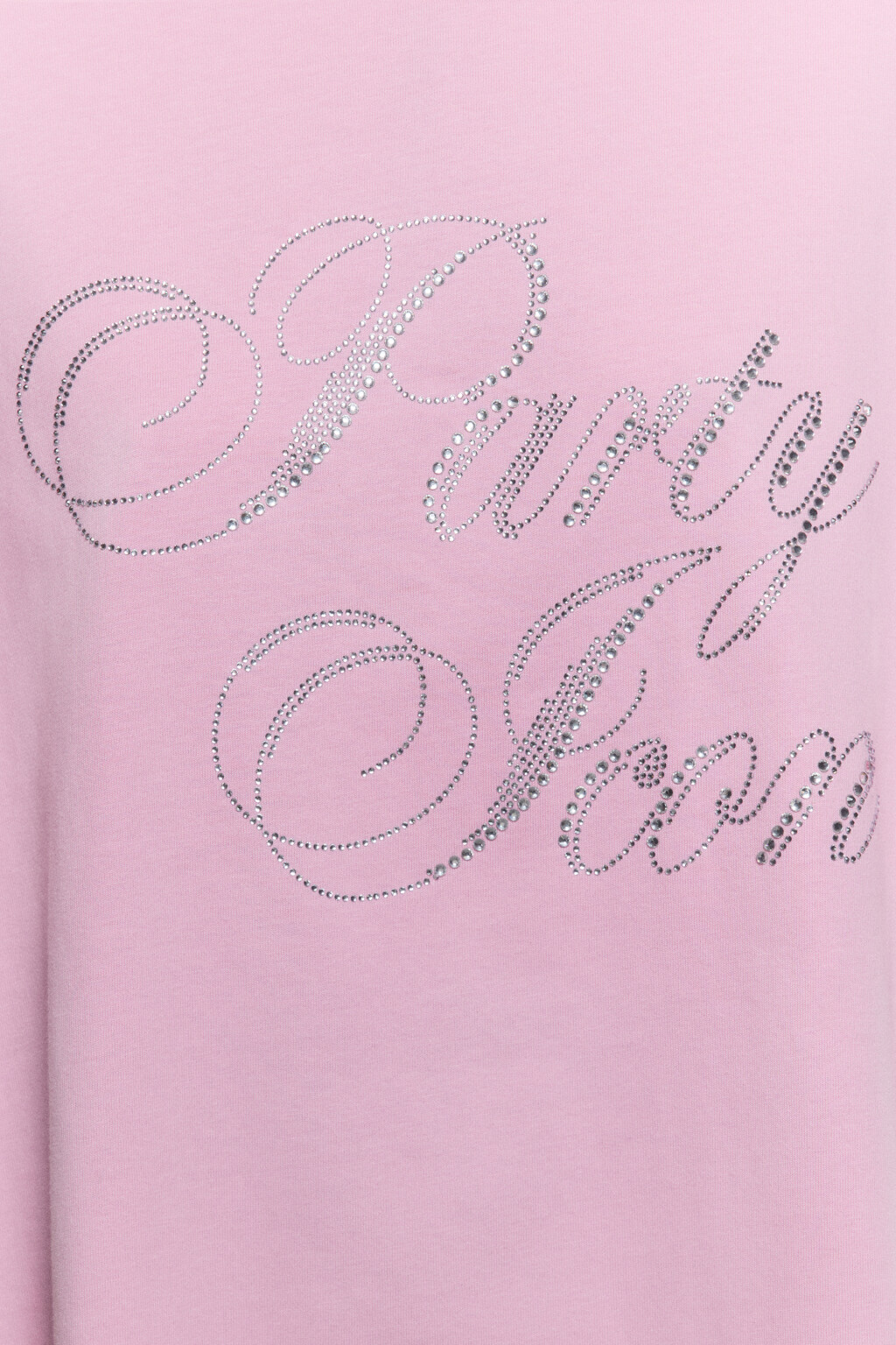 Футболка свободная с принтом-надписью - цвет розовый - 8