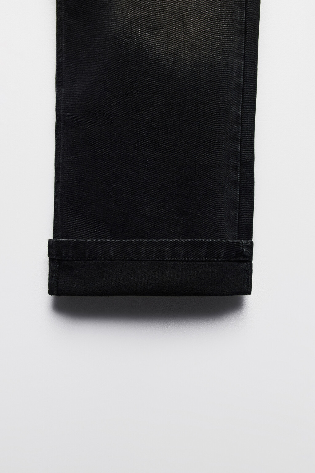 Джинсы широкие с высокой посадкой - цвет черный - 8