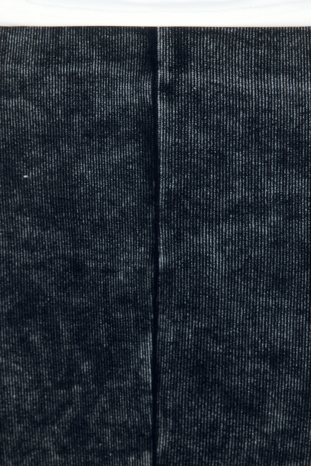 Юбка миди трикотажная с вареным эффектом - цвет серый - 6