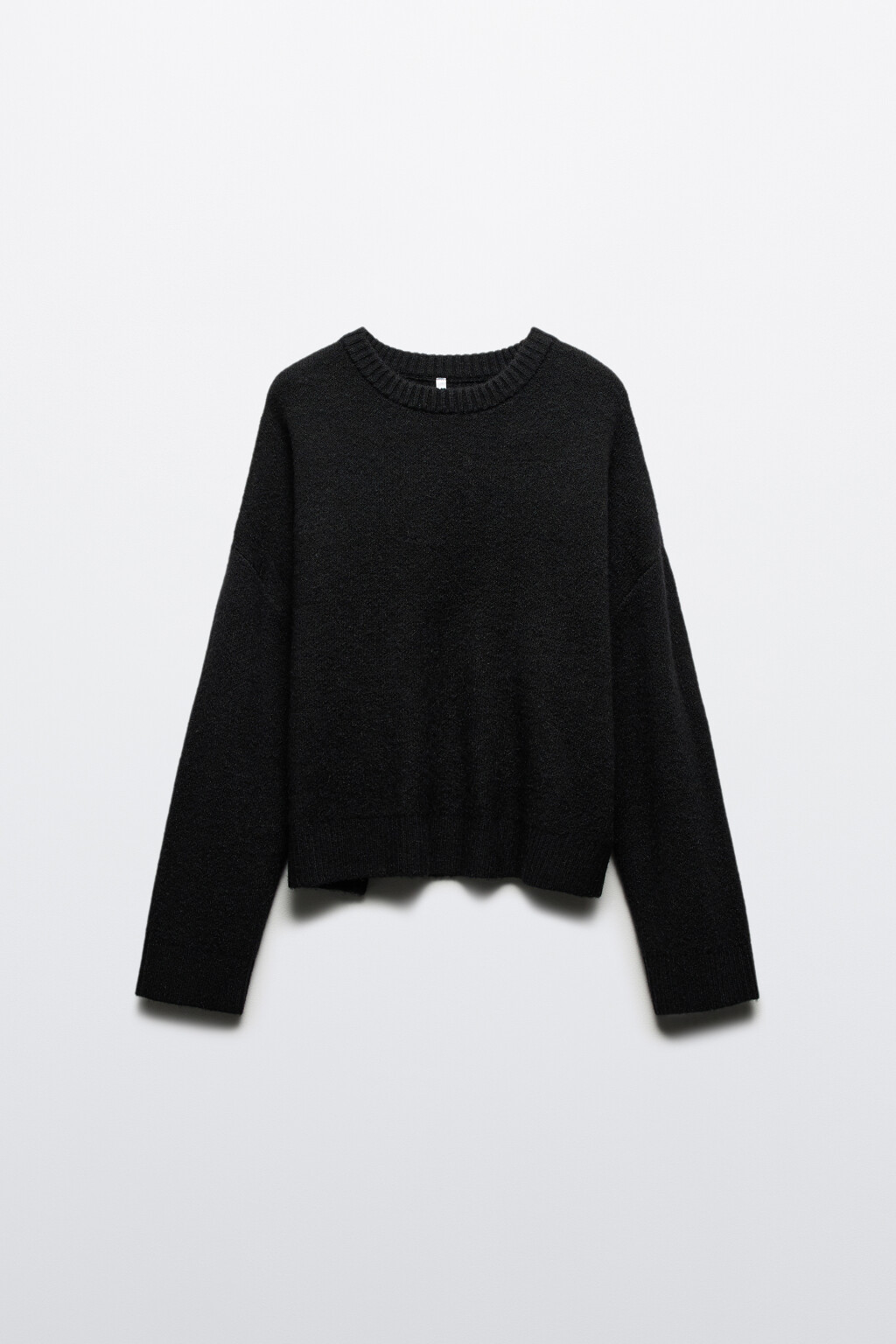 Джемпер толстой вязки с шерстью - цвет черный - 9