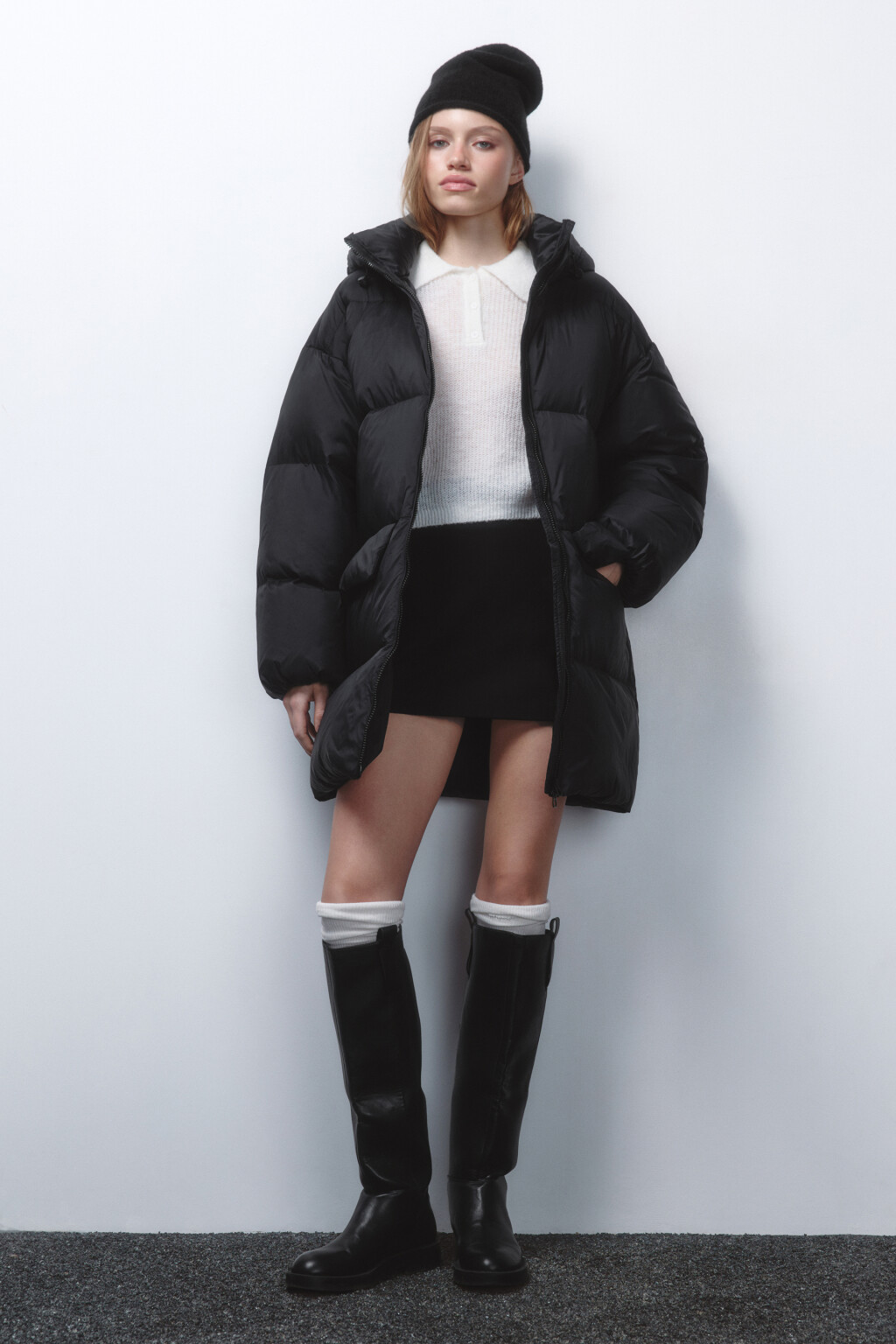 Куртка стеганая на натуральном утеплителе - цвет черный - 5